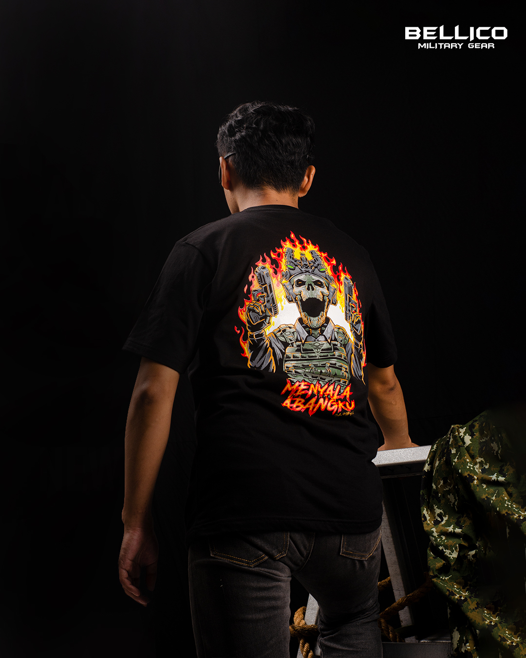 Tshirt Menyala Abangku - Gambar 2