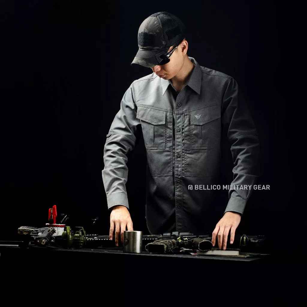 Kemeja Tactical Polos Arkananta - Gambar 3