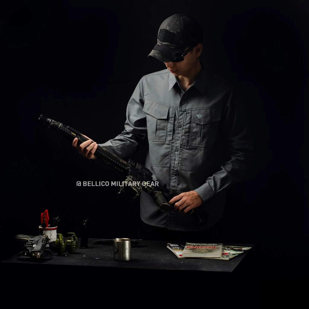 Kemeja Tactical Polos Arkananta - Gambar 4